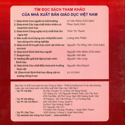 Giáo Trình Sinh Học Phát Triển Cơ Thể Người (Giai đoạn Phôi, Thai và Trẻ em)