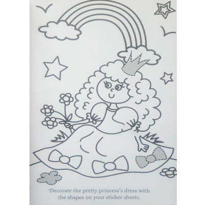 Mega Stickers: Princess And Unicorn