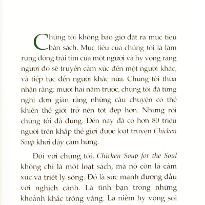 Chicken Soup For The Soul Stories For A Better World 19 - Tin Vào Ngày Mai (Tái Bản 2023)