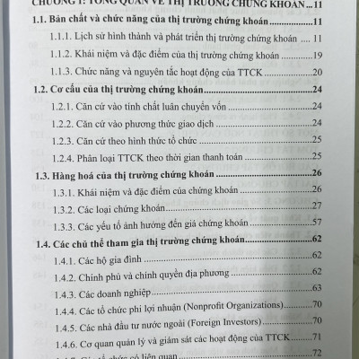 Sách - Giáo trình Thị trường Chứng khoán