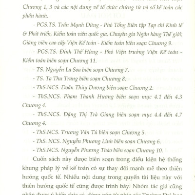 Kế Toán Tài Chính Trong Doanh Nghiệp: Lý Thuyết Và Thực Hành (Tái bản lần thứ nhất có sửa chữa, bổ sung)