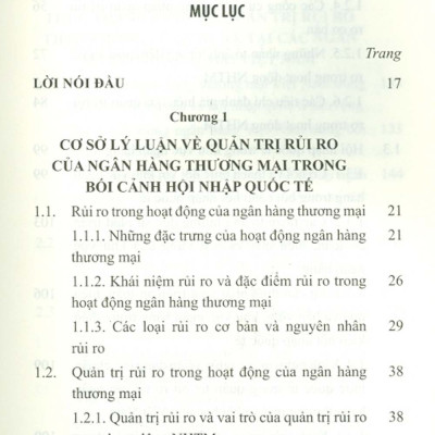 Quản Trị Rủi Ro Tại Các Ngân Hàng Thương Mại Việt Nam Trong Bối Cảnh Hội Nhập Quốc Tế