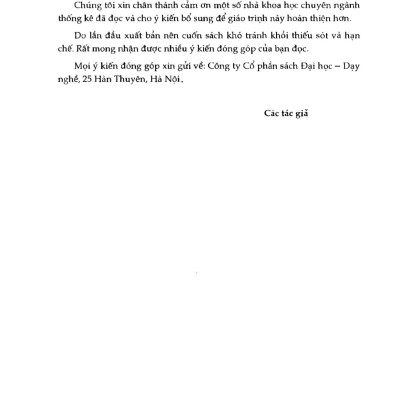 Giáo trình "Lý thuyết thống kê" (dùng cho các trường cao đẳng, trung cấp chuyên nghiệp khối kinh tế)