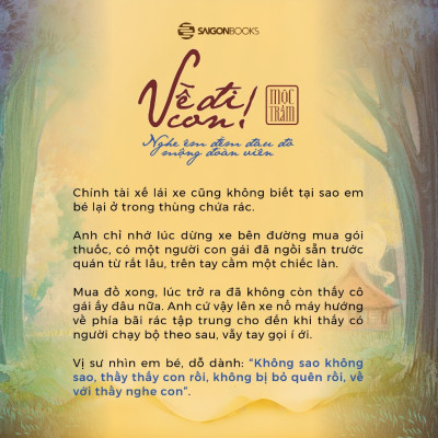 Sách - Về Đi Con - Nghe Êm Đềm Đâu Đó Mộng Đoàn Viên - Bìa Mềm