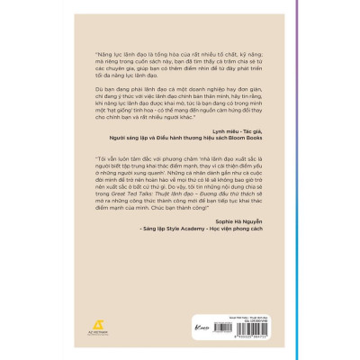 Sách  Great TED Talks: Thuật Lãnh Đạo – Đương Đầu Thử Thách - Bản Quyền