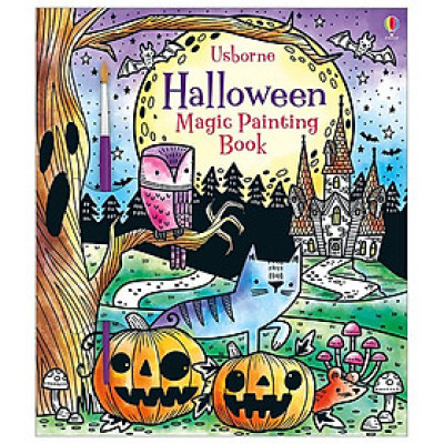 Halloween Magic Painting Book