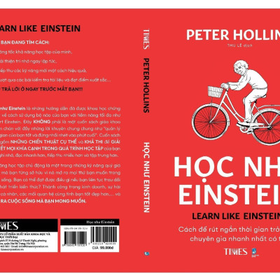 Sách - Học Như EINSTEIN- Cách để rút ngắn thời gian trở thành chuyên gia nhanh nhất có thể -Peter Hollins- TIMES