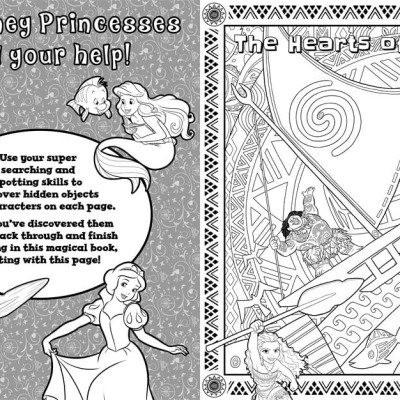 Disney Princess: Search & Find Colouring