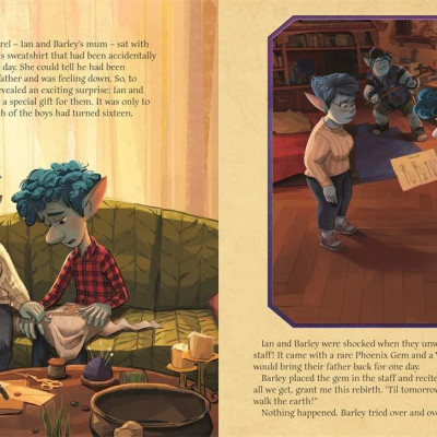 Disney Pixar Onward: Book of the Film - Disney Pixar Truy tìm phép thuật