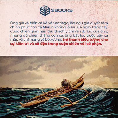 Sách - Ông Già Và Biển Cả (Ernest Hemingway) - SBOOKS