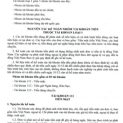 Chế Độ Kế Toán Hành Chính, Sự Nghiệp (theo Thông tư 24/2024/TT-BTC ngày 17/4/2024 của Bộ trưởng Bộ Tài chính)