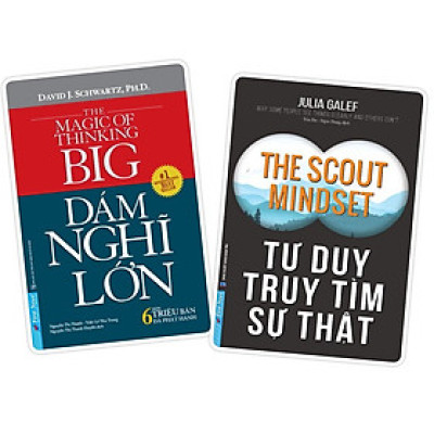 Combo Dám Nghĩ Lớn (Khổ Nhỏ) + Tư Duy Truy Tìm Sự Thật  - Bản Quyền