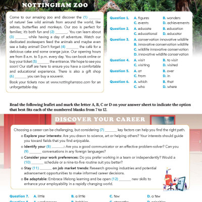 Bộ đề thi thử Tốt nghiệp THPT môn tiếng Anh 2025 - Tập 1