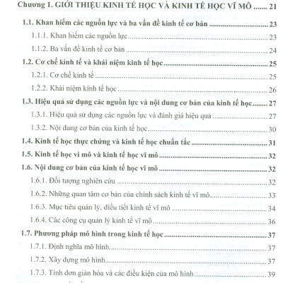 Giáo Trình Kinh Tế Học Vĩ Mô - PGS.TS. Nguyễn Ái Đoàn, TS. Nguyễn Thị Thu Thủy (Đồng chủ biên)