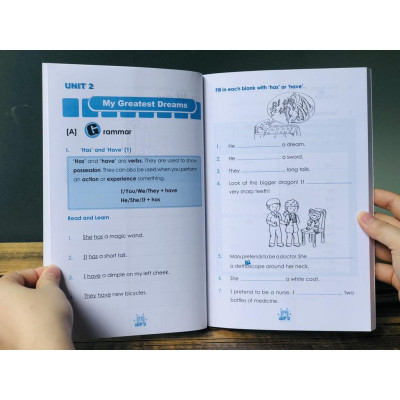 Sách Learning English 2 - Dành Cho Học Sinh Lớp 2 ( 7 - 8 tuổi )