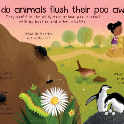 Sách tương tác thiếu nhi tiếng Anh: First Questions And Answers: Where Does Poo Go?