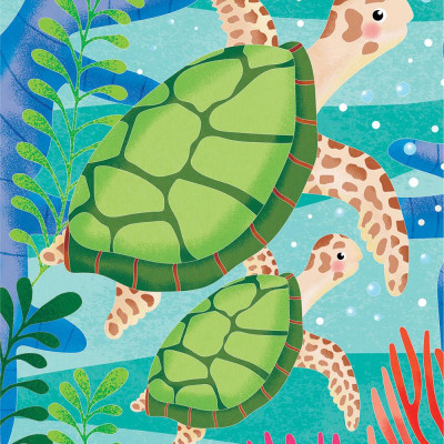 Scratch & Colour Animals