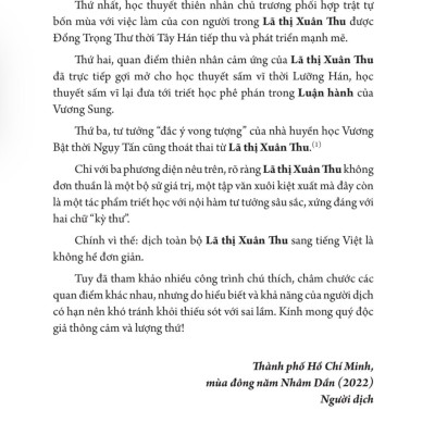 Lã Thị Xuân Thu - Bìa Cứng