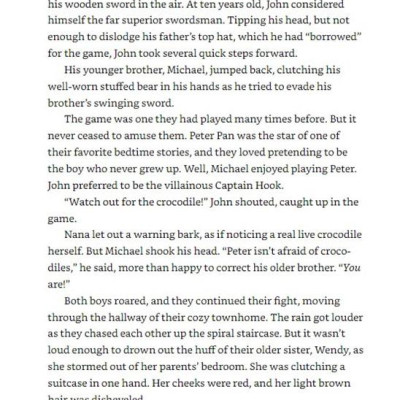 Peter Pan & Wendy Junior Novelization