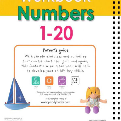Wipe Clean Workbook Numbers 1-20