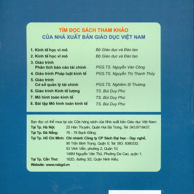 Toán Cơ Sở Cho Kinh Tế