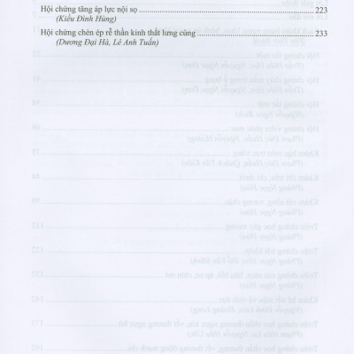 Bài Giảng Triệu Chứng Học Ngoại Khoa (Dùng cho sinh viên năm thứ ba)