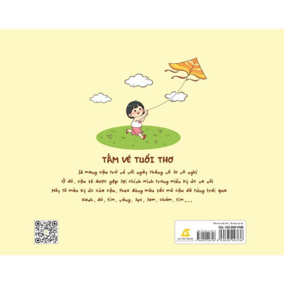 Sách - Tấm Vé Tuổi Thơ - Tô Màu Ký Ức - AZ Việt Nam