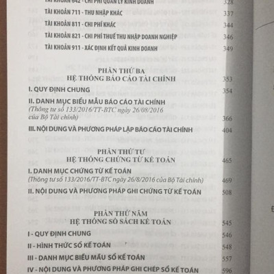 Sách - Chế Độ Kế Toán Doanh Nghiệp Nhỏ Và Vừa (Theo Thông Tư 133/2016/TT-BTC Của Bộ Tài Chính)