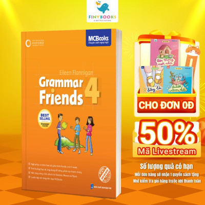Combo Sách Grammar Friends tập 3 + tập 4