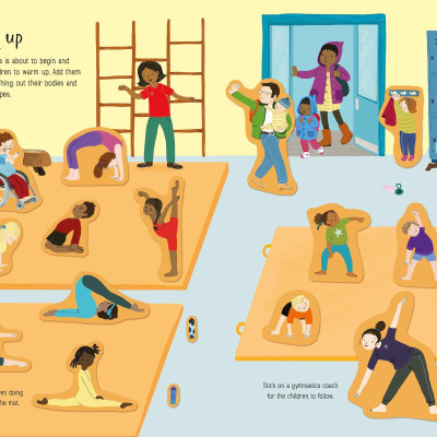 Little First Stickers Gymnastics