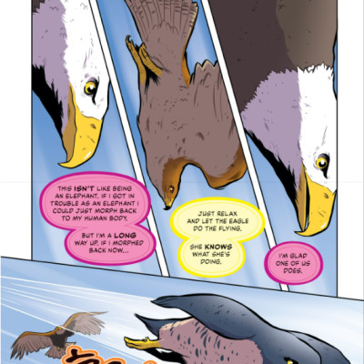 Animorphs #2: The Visitor: A Graphic Novel