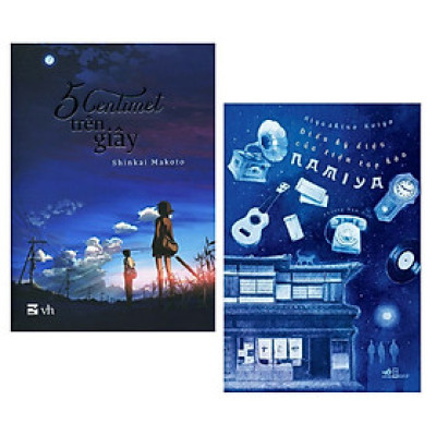 Combo Sách: 5 Centimet Trên Giây + Điều Kỳ Diệu Của Tiệm Tạp Hóa (2 cuốn - Tặng kèm bookmark Happy Life)