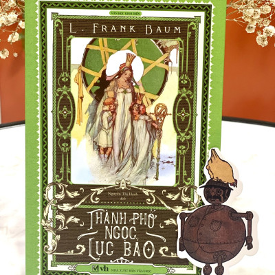 Thành phố Ngọc Lục Bảo - Tác giả L.Frank Baum (Bản dịch mới, tặng 1 bookmark bế hình nhân vật)