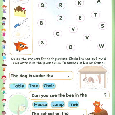 Play With Sticker - Words (Chơi Cùng Hình Dán - Từ)