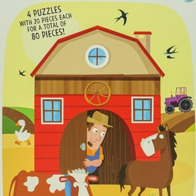 Case with 4 Puzzles – The Farm