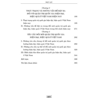 Quản trị quốc gia hiện đại, hiệu quả cơ sở lý luận và thực tiễn ở Việt Nam hiện nay - bản in 2024 (bìa cứng)
