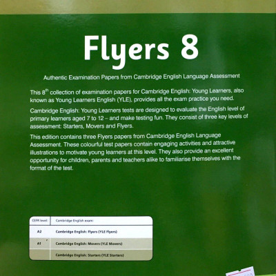 Cambridge Young Learner English Test Flyers 8: Student Book
