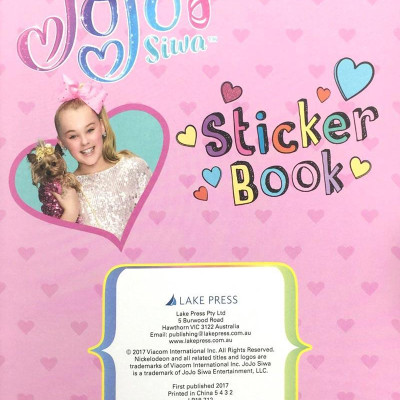 Jojo Siwa Sticker Book