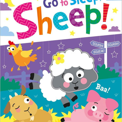 Go To Sleep, Sheep! (Squish Squash Squeak - Silicone Books)