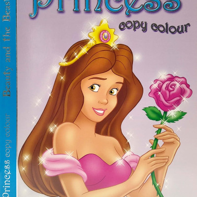 Princess Copy Colour: Beauty & The Beast