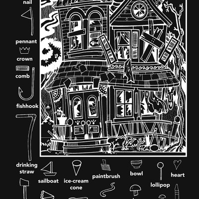 Halloween Hidden Pictures Puzzles To Highlight