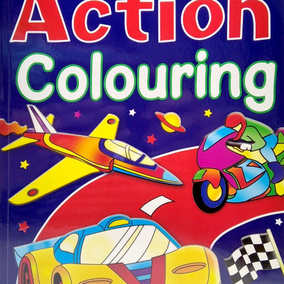 Bumper Action Colouring