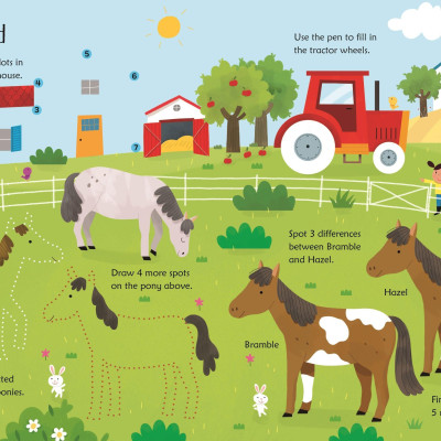 Wipe-Clean Horse And Pony Activities