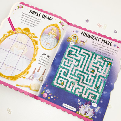 Princess Dress-Up Activity Book