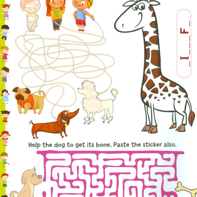 Play With Sticker - Animals (Chơi Cùng Hình Dán - Động Vật)
