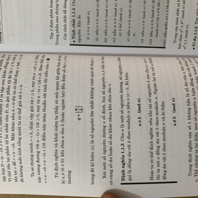 Bài giảng số học ( Dành cho hs, giáo viên chuyên toán)