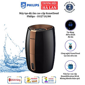 Máy tạo độ ẩm NanoCloud cao cấp Philips - HU2718/00 - HÀNG CHÍNH HÃNG