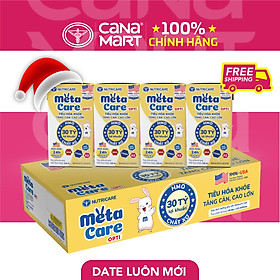 Thùng sữa nước Nutricare Metacare OPTI hỗ trợ hệ tiêu hóa và miễn dich (110ml)