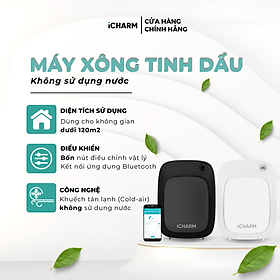 Máy xông tinh dầu, khuếch tán tạo mùi thơm trực tiếp cho cửa hàng, spa i118 iCHARM