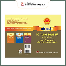 Bộ luật tố tụng dân sự ( bản in 2024)